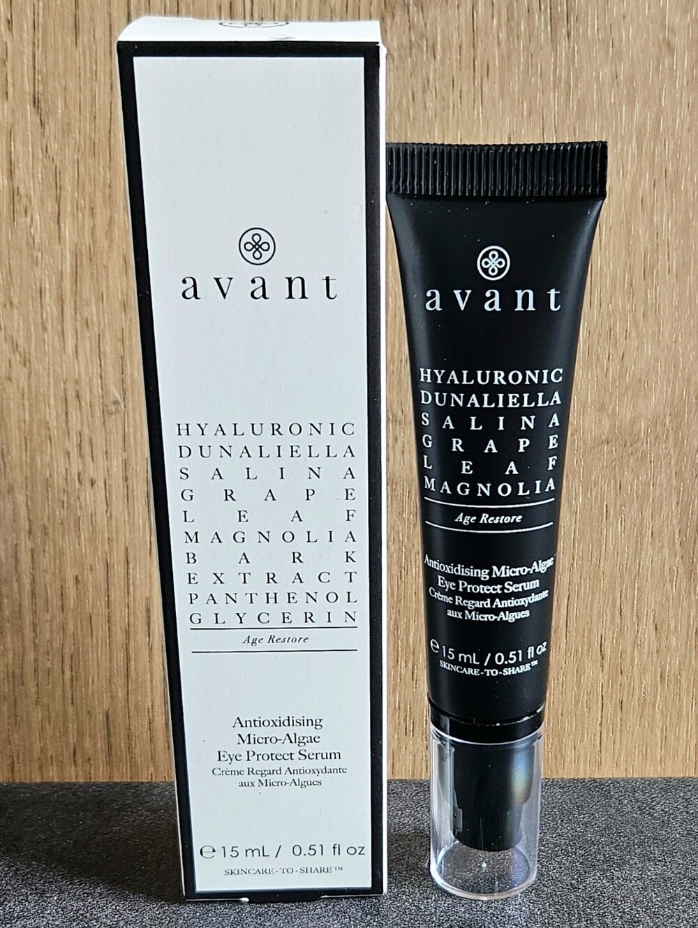 AVANT Age Restore Antioxidising Micro Algae Eye Protect Serum NEW 15ml MSRP $89
